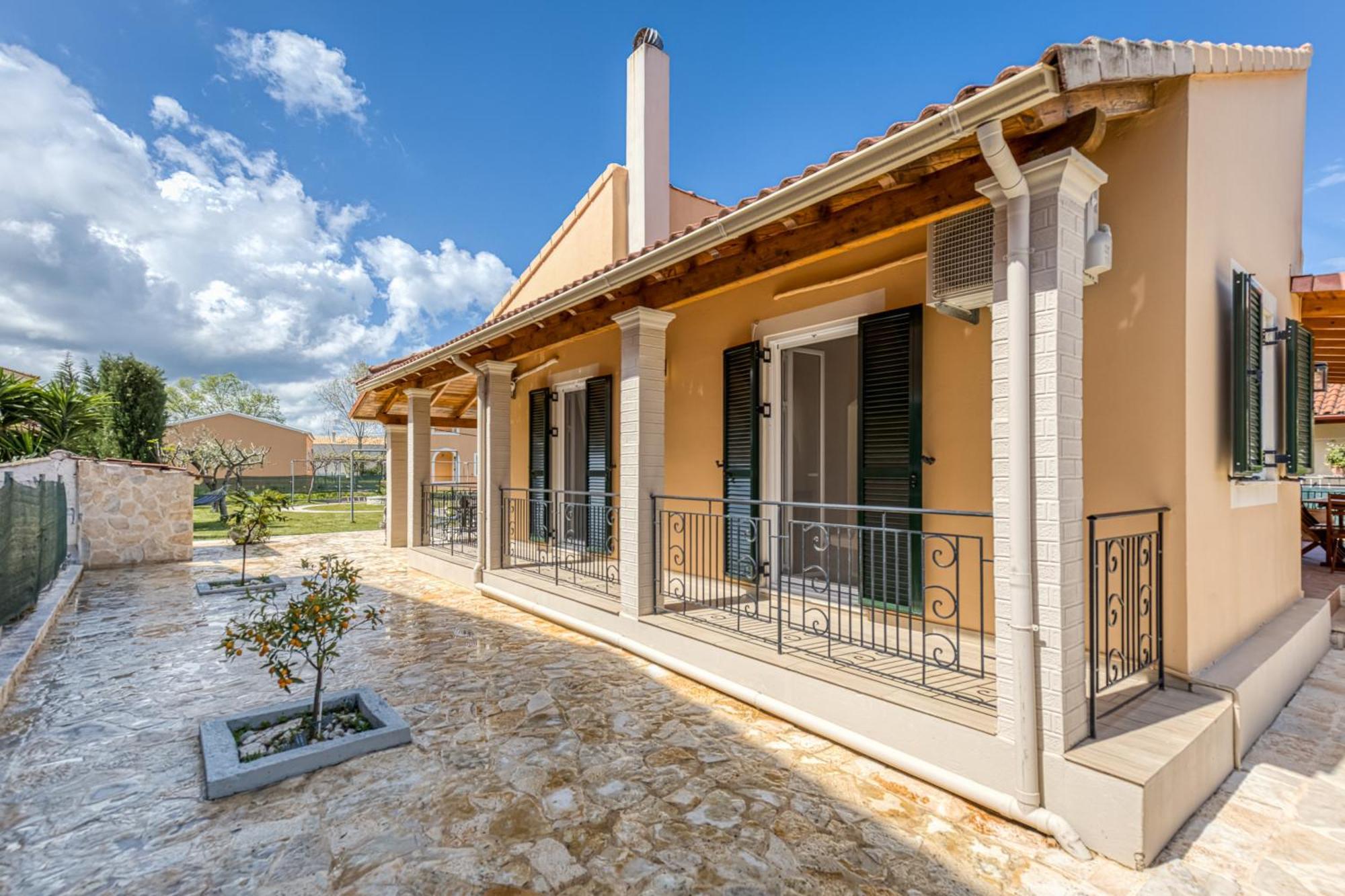 La Casa Di Eleni Villa Acharavi  Buitenkant foto
