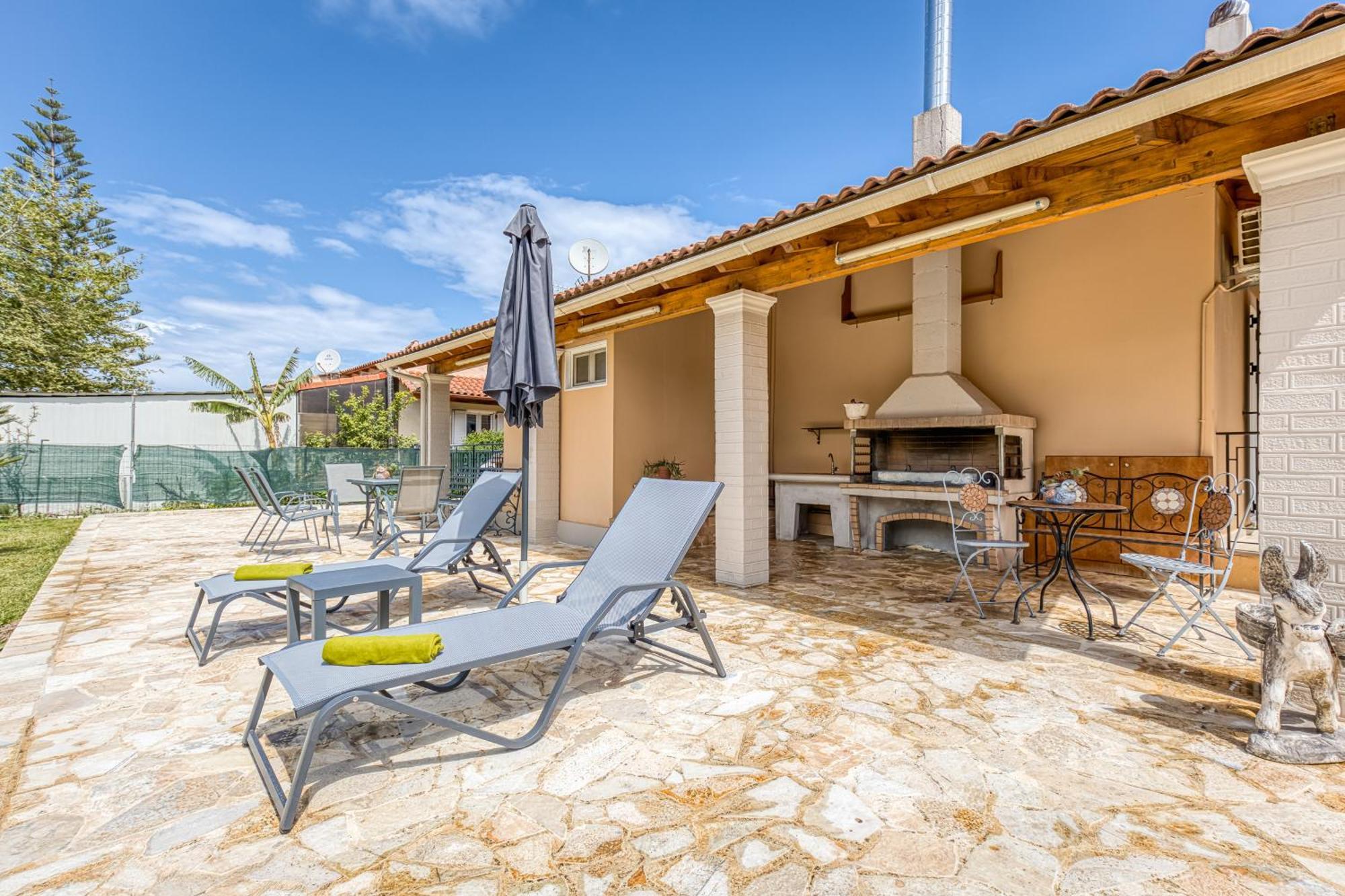 La Casa Di Eleni Villa Acharavi  Buitenkant foto